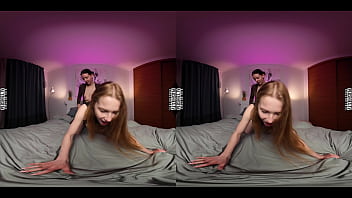 Kendra Experiencing Lesbian Strapon Sex For The First Time 3D Virtual Reality