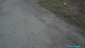 Public Agent's tasty brunette MILF with amazing natural tits goes all the