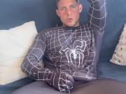 BoyGym Spiderman Cosplay Talking Dirty