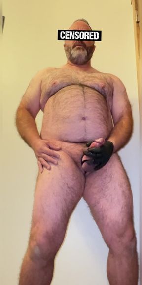 Anal Steve cumming with a big butt plug and cock ring after jacking hard and then eating all his delicious fresh cum