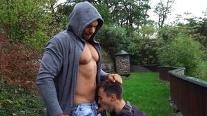 Bromo - Athletic Dee anal fucks sex scene