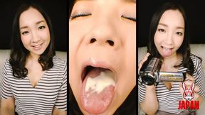 POV! Enjoy the Boyfriend Experience with Niina Fujii! Her Tongue, Saliva, and Inside Her Mouth