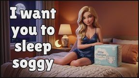 Whispering girlfriend diapers you | ABDL roleplay audio
