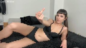 Pixel porn - middle finger JOI