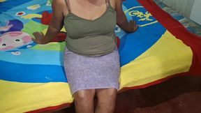 Asian Woman Relaxing Indoor