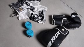 The Calm Before the Strike: (4k) Muay Thai Pro Warm-Up—Watch My Ritual from Hand Wraps to Heavy Gloves as I Prep to Own the Ring copy