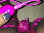 BBW PUSSY WITH BUTTERFLY VIBRATOR