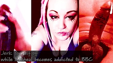 Jerk Yourself off while Michael becomes addicted to BBC THE JUICY BBC VIDEO