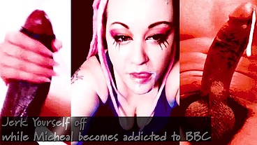 Jerk Yourself off while Michael becomes addicted to BBC THE JUICY BBC VIDEO