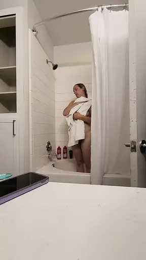 Shower to Steamy Bathroom Sex Part 1 of 2