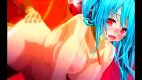 Hatsune Miku Anime Oppai Action With Hentai Fun