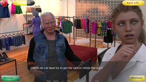 The Way to Increase Sales of Clothings: a Old Man & Amy
