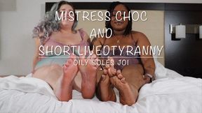 Mistress Chocolate And SLT Oily Soles JOI