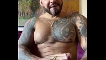 Come to the couch I&#039_ll fill you with milk Daddy bear Latino boy gay - VIKTOR ROM -