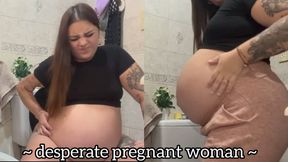 Desperate for the bathroom + pregnant