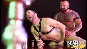 BEARFILMS Tattooed Bear Barebacks And Deepthroats Bottom Gay