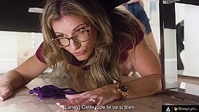 Cory Chase And Laney Grey - Horny Stepmom Eats Pussy