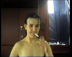 Mature German Ladygot Whipped and Fucked While Fingering
