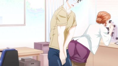 Watch as patient's cock gets destroyed by horny slut doctor in 3D animation