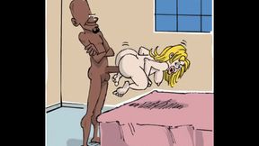 Horny BBW Anime Chick Rides BBC Dick for Juicy Creampie Action