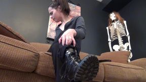 Mitzy Sweaty Shopping Soles!!!