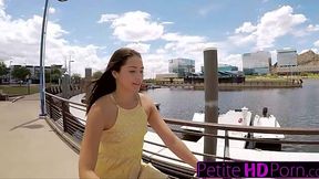 Horny Step Sis Gets a Hard Welcome Home