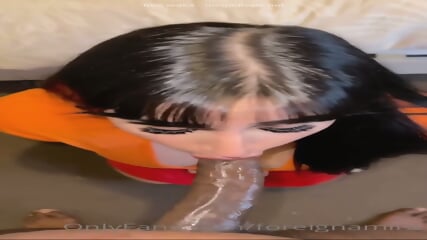 Ameliasocurvy Sucks A BBC In Velma Cosplay