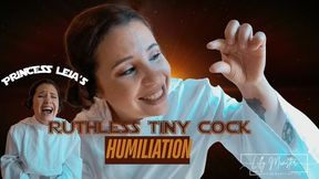 Princess Leia's Ruthless Tiny Cock Humiliation FHD