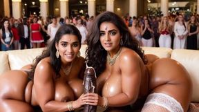 Ai Generated Thick Indian, Young and Beautiful Pussy with Big Ass and Big Tits.