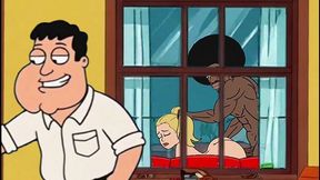 Black Plumber Gets Anal Stimulated By Married White Housewifes Tongue. Rimming Anilingus Cartoon