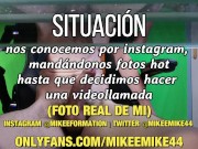 Audio Erótico Paja Español para pasivos VIDEOLLAMADA ASMR SEXUAL