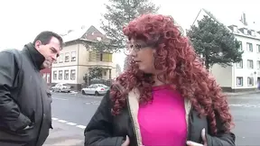 Real German nymphomaniac red hair milf fucked hard