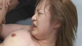 Too emotional amateur Japanese slut deserves really hard gangbang