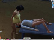 Sex in a park!