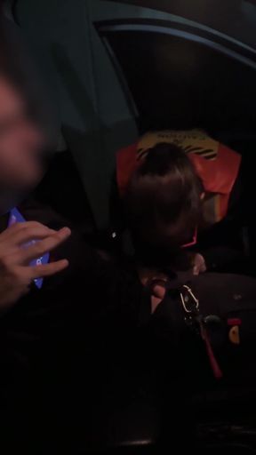 She Said You Can't Park Here, Deep Throat Blowjob, Creampie