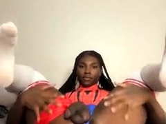 Bronzebarbiee Shakes Booty In Costume