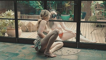 It's Astrid Love & Charlie Forde Fantasizing About Having Lesbian Sex! FULL VIDEO