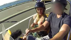 Blonde Bombshell Wraps Lips Around Thick Cock For Mind Blowing Blowjob Fun