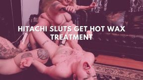 Hitachi Sluts Get Hot Wax Treatment Lesbian BBW Domination WMV HD