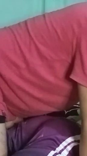 Powerful moment from "It Really Feels Good When The Person Giving You A  Massage Is Not Only Good But Also Hot And Handsome."