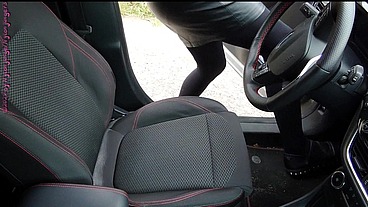 Sexy Frivol im Auto ** Crossdresser **