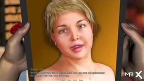 Curvy Manga Babe Spreads Wide in Sensual Visual Novel Encounter