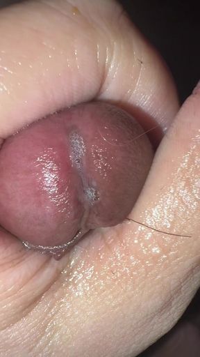Bisexual Husband fuck with cucumber and wife dick cum inside