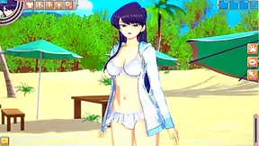 Komi has communication problems. Hentai uncensored. Koikatu Party