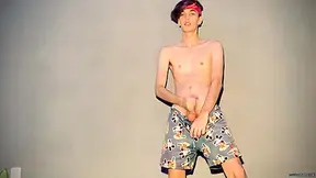 Henry Evans In Spurting His Skinny Twink Load