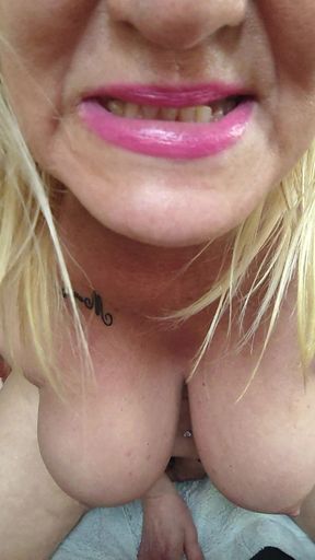 Intense Solo Fun with My Big Black Dildo