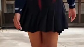 hoy tengo la casa libre!!! chica universitaria de 18 anos es adicta al sexo y me da indirectas sexys para coger su sabroso culo ( sheer  complete video)