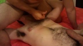Amateur Buddy Rimming & Jacking Off