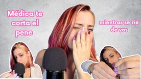 Médica te corta el pene mientras se ríe de vos