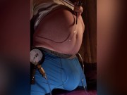 Two Balloons - Belly Inflation